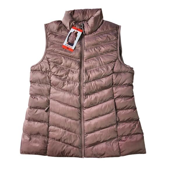 32 Degrees Quilted Lightweight Packable Pink Vest Women Medium NWT - Picture 2 of 5